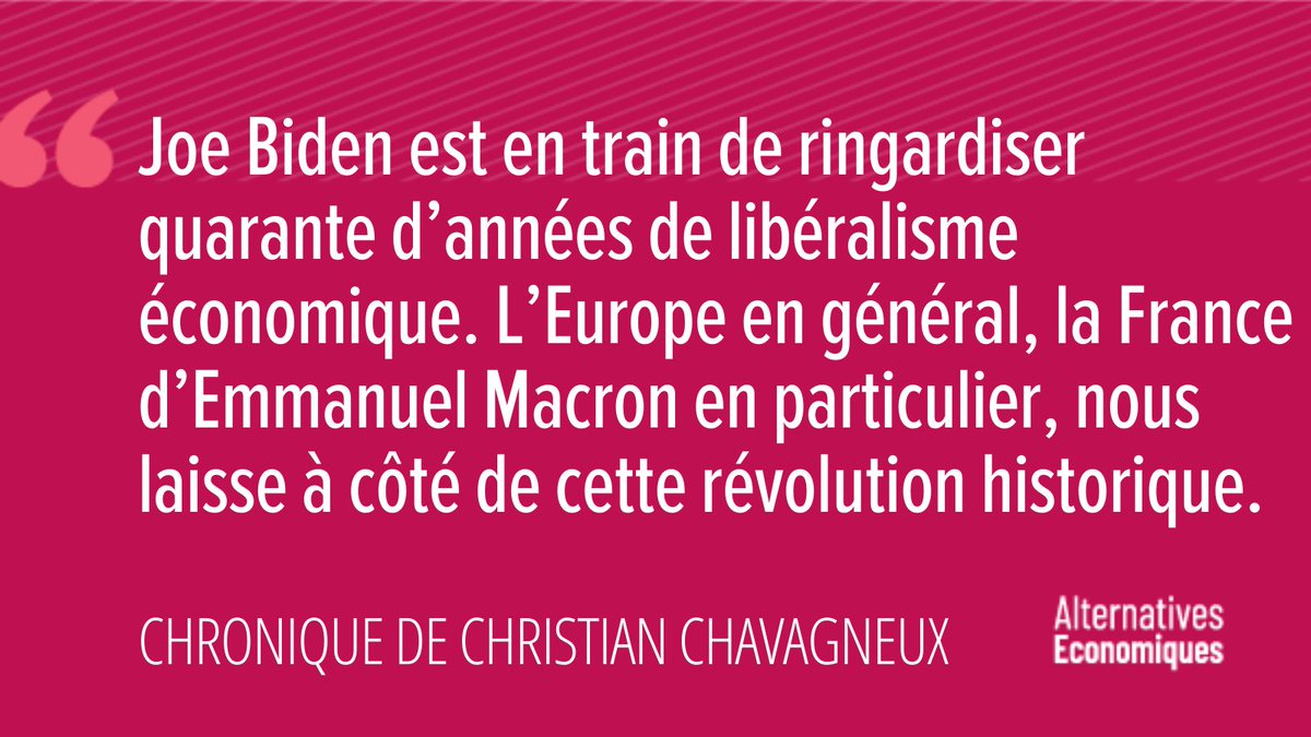 AlterEco_'s tweet photo. Biden, acte III : place à la justice sociale https://t.co/krr6Q3o7Vv https://t.co/OtIgt9kvFM