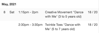 2 slots are still available at our Baby Ballet classes for tomorrow, May 8, 2021! 

Enroll now for only P350 bit.ly/bmenrollnow