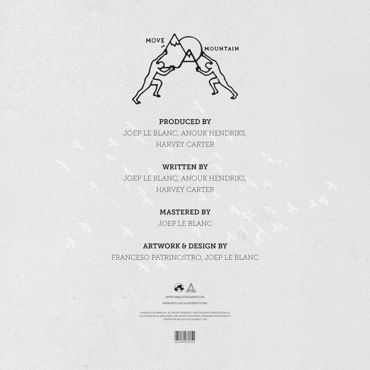 ⊹ Move A Mountain ⊹
analoguedawn.fanlink.to/MoveAMountain
Featuring <a href="/OfficialZES/">Zes</a>, <a href="/anukamusic/">Anuka</a> and Harvey Carter (<a href="/tutarapeak/">Tutara Peak</a>)

Out now in support of <a href="/CenterForBioDiv/">Center for Biological Diversity</a>