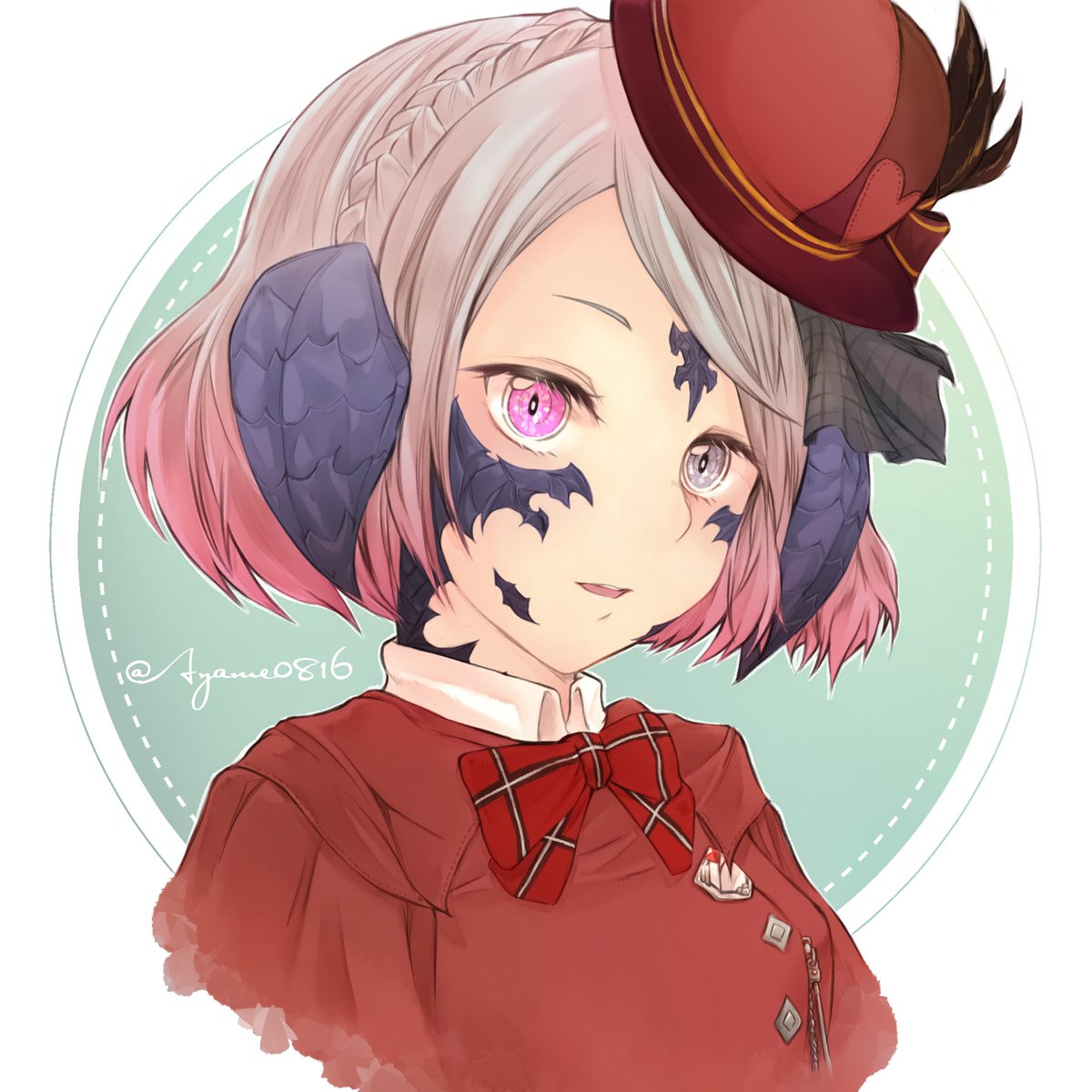 Ff14 アイコン描かせていただきました 蟹角メスラさん Ff14イラスト メスラ コマ のイラスト