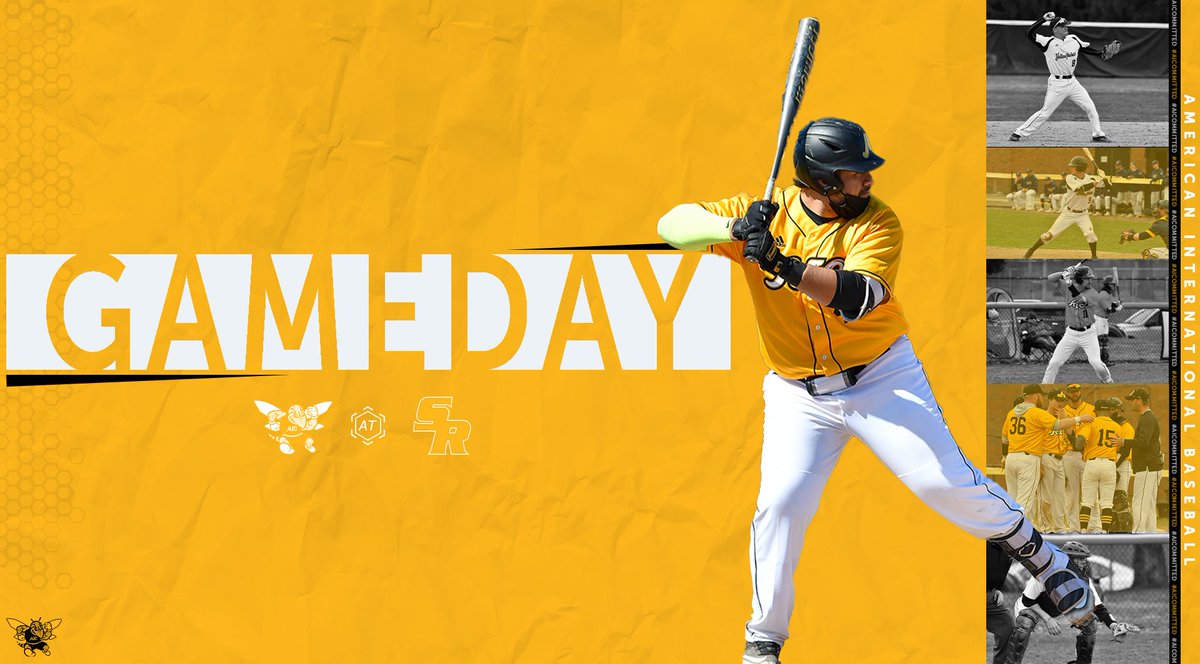 AIC Athletics (@aicathletics) on Twitter photo BSB: <a href="/AIC_Baseball/">AIC Baseball</a> opens their final regular season series at St. Rose. First pitch is scheduled for 12 p.m.
#AICommitted BSB: <a href="/AIC_Baseball/">AIC Baseball</a> opens their final regular season series at St. Rose. First pitch is scheduled for 12 p.m.
#AICommitted