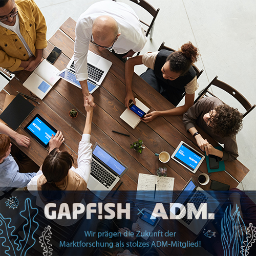 GapFish's tweet photo. Wir freuen uns sehr seit April 2021 Mitglied des ADM Arbeitskreis Deutscher Markt- und Sozialforschungsinstitute e. V. zu sein und die höchsten Standards in der Marktforschung zu stärken und durchzusetzen.

Hier erfahren Sie mehr:
https://t.co/37Dt07uh3I https://t.co/k2Xl2DBfDg