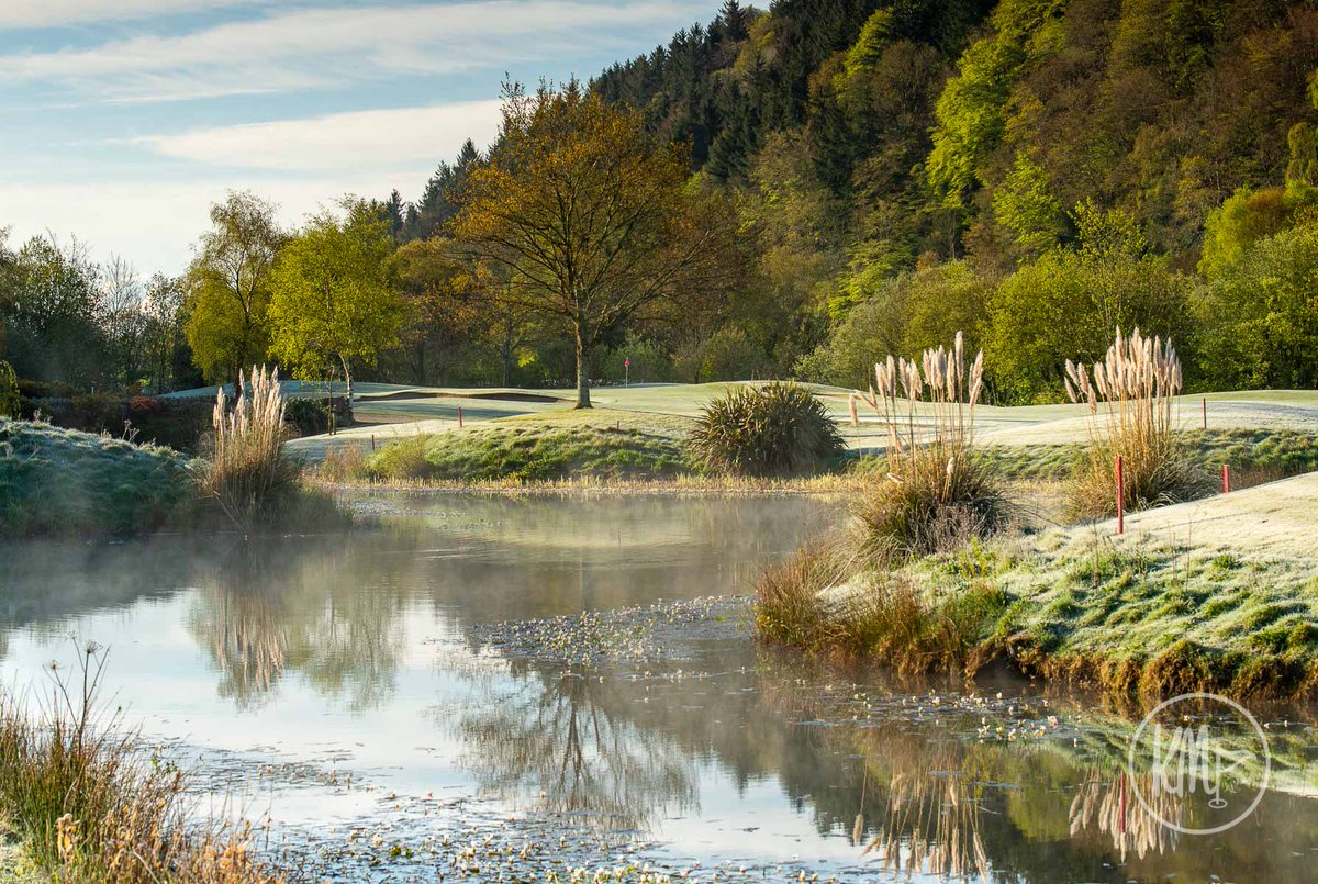 kevinmarkham's tweet image. Three #golfcourse (big camera) pics from yesterday’s visit to the gloriously colourful @woodenbridgegc