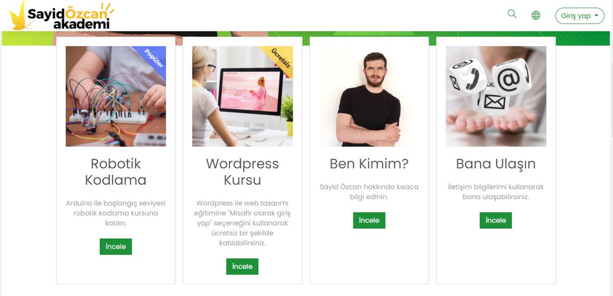 Bugün güzel bir işe daha imza atmış olmanın mutluluğunu yaşıyorum. Uzun zamandır kafamda planladığım ve emek harcadığım online akademinin ilk adımlarını attım. Amacım bildiğim konularda insanlara eğitimler vermek. Bir hayırlı olsun alırım 😊 #egtkonus #egt #onlinelearning