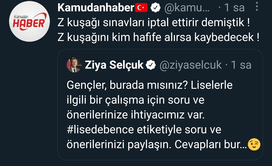 Mr_Mevy's tweet photo. Resmi Açıklama bence pazartesi kabineden sonra gelecek ama sınavlar bu sefer kesin iptal 
#lisedebence https://t.co/0fELBHUjED