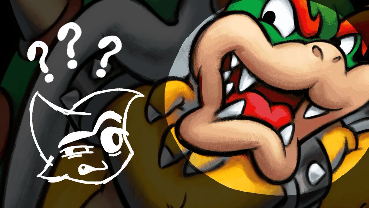 1.) The faceLet's start with the obvious: Bowser's face. Or to be more precise, his mouth.What is going on here? Why does his mouth look distorted?
