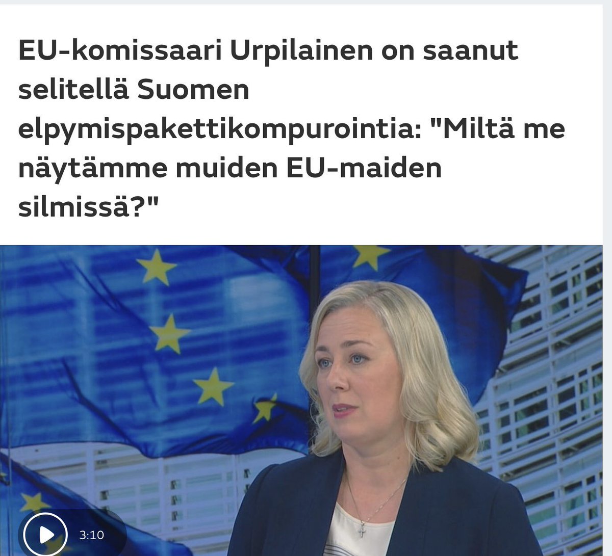 pbyrokraatti's tweet image. &quot;Mitä muut meistä ajattelevat?&quot;

No, ne varmaankin ajattelevat, että me olemme hyödyllisiä hölmöjä, jotka antavat muille lahjaksi viisi miljardia euroa, jotta meitä ei vaan pidettäisi itsekkäinä ihmisinä, jotka pitävätkin omat rahansa itsellään.

#elpymisrahasto