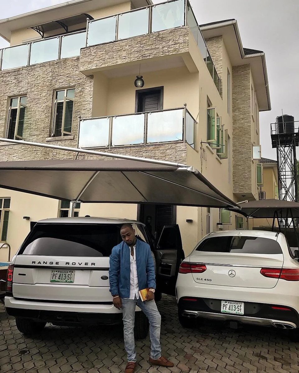 Davido has Fleet of Cars which if i say i should start mentioning this thread for full but i will mention four of them which are1. Rolls Royce Cullian worth 350 Million2. Bentley Bentayga worth 100 Million3. Range Rover Sport worth 80 Million4. Mercedes Benz worth 50 Million