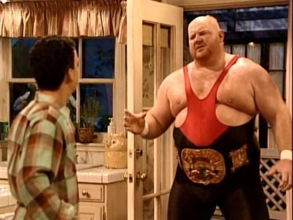 1995, the late Big Van Vader made a cameo appearance on the TV series Boy M...