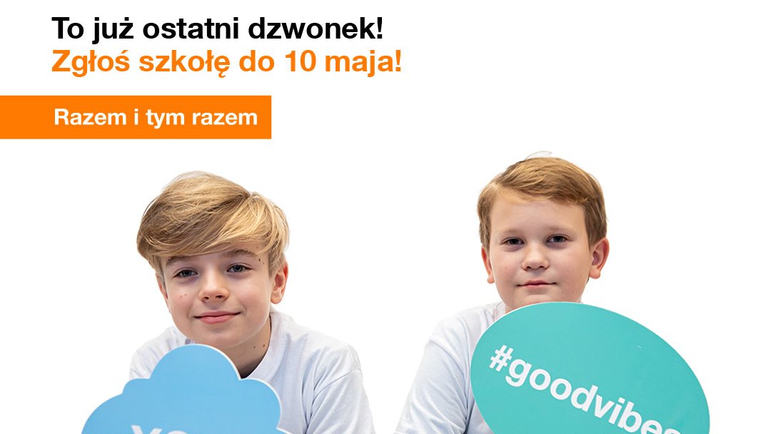 fundacjaorange's tweet image. To już ostatnie dni naboru do #MegaMisja i #SuperKoderzy! 
Nie czekaj, zgłoś szkołę już teraz 👉fundacja.orange.pl/nabor-szkol
