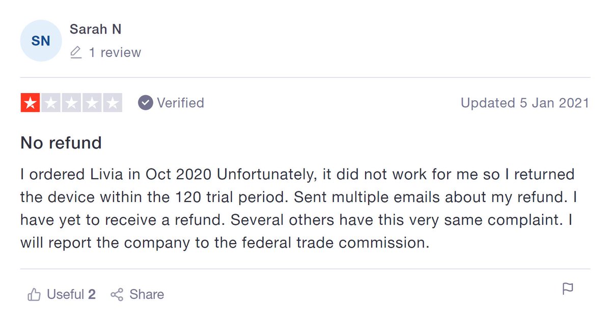 MyLivia Scam tweet media