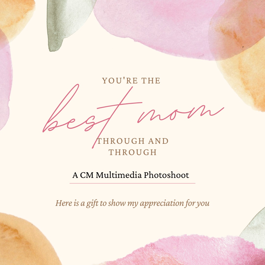 CM_Multimedia_'s tweet image. Spoil your mother this Mother's Day!🌸 
Get a CM Multimedia Photoshoot voucher for just R600! 🤩
T&amp;amp;Cs Apply.

Contact for more information: 
Insta: @cm_multimedia