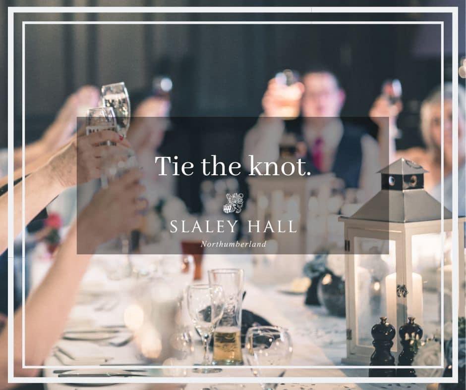 We are delighted to announce that we can once again do wedding showrounds… IN PERSON! Join us this spring and let us give you a glimpse into what your future big day could look like 💐 💑 💍 Start your wedding journey today & book a showround: via events@slaleyhallhotel.com