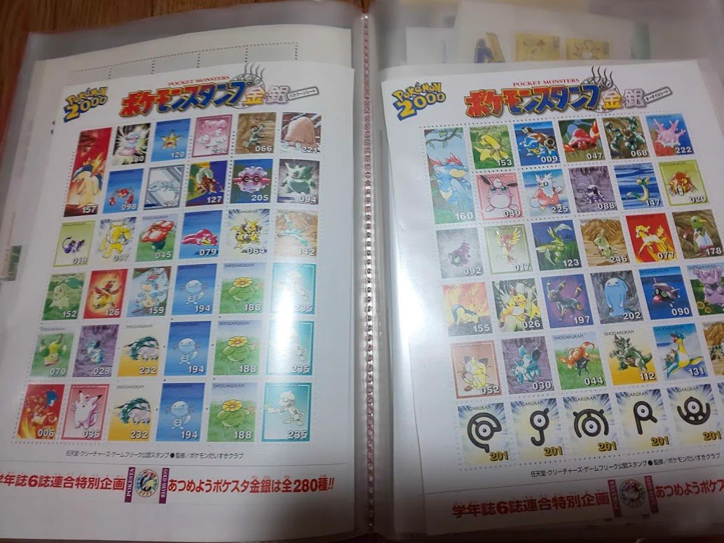 @Pokemon_cojp 懐かしの「ポケモンスタンプ」
なぜか狂ったように集めてました(*^^*)
久しぶりに引っ張り出して眺めてます。
どれもデザインが好きだったなぁ～～音符 