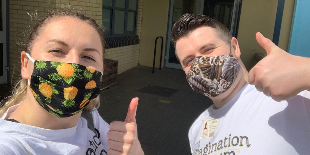 TIMdancemuseums's tweet image. The gorgeous @KaneJohnMills @HowlettKaitlyn have now completed all @TIMdancemuseums @mayflower400uk taster workshops with #Plymouth #schools #maskson #covidsafe. Rehearsals start with 120 children &amp;amp; young people from next week! #community films @theboxplymouth @plymouthdance