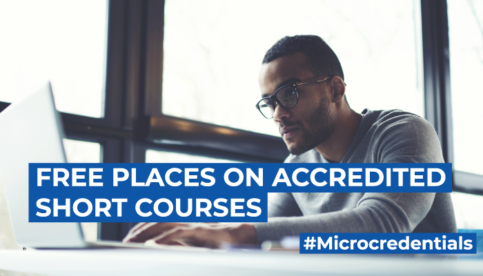 Funded places are available on OU short courses with academic credits. Includes #Management #CyberSecurity #TeacherDevelopment & #OnlineTeaching: Embedding Social, Race & Gender-Related Equity. Apply by 30 May: ow.ly/3qqS50BFuBx #Microcredentials @OUforBusiness