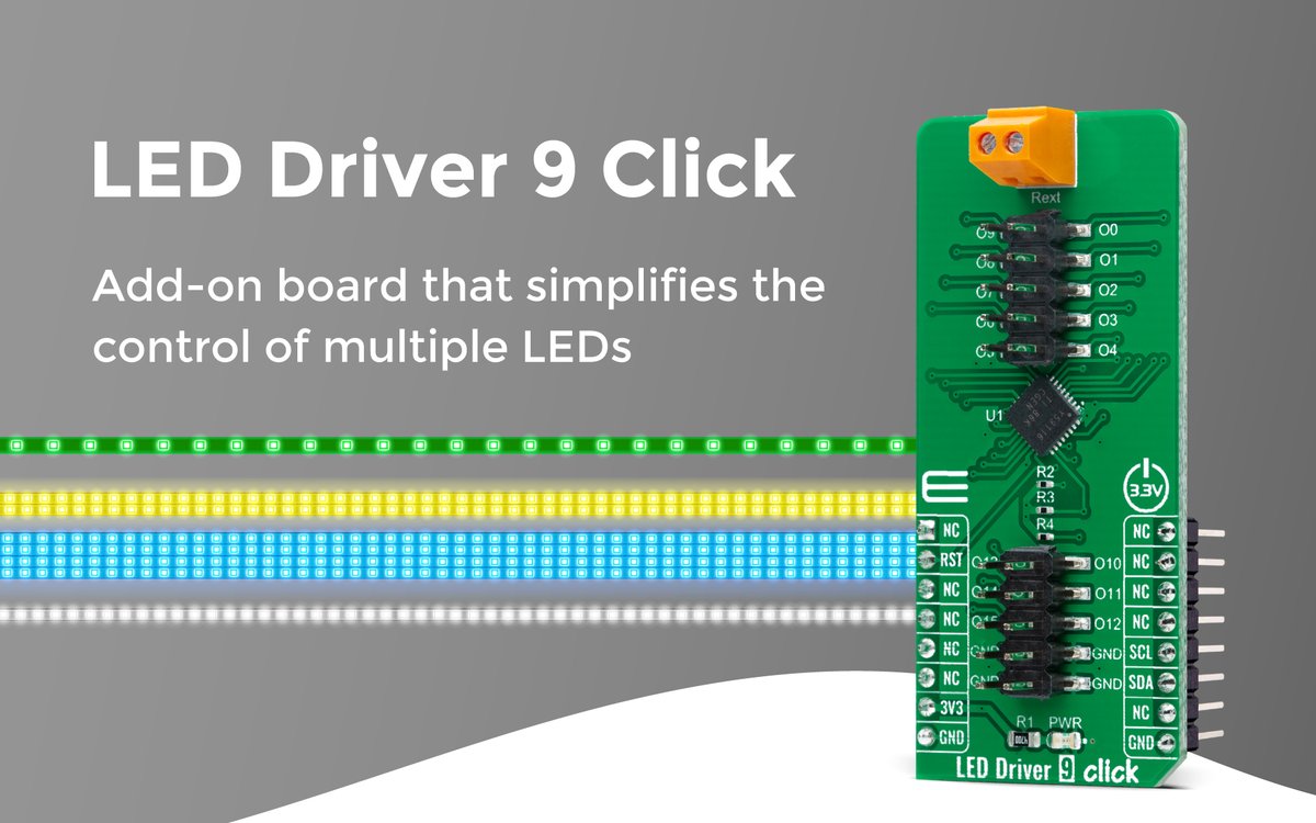 mikroel's tweet photo. Brand new Click board™ is in our shop, check it out! :)

@TXInstruments @TXInstrumentsEU 

#click #clickboard #led #leddriver #texasinstruments 

https://t.co/xy7hViE2Fi https://t.co/nBVTCyHeoV