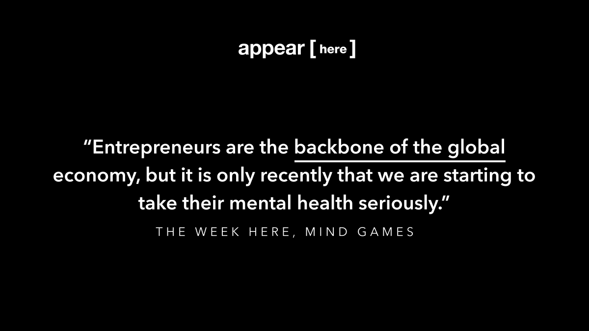 Welcome to Mental Health Awareness Month.

It’s been a sanity-testing time, for all of us. How are entrepreneurs faring? 

appearhere.us/inspire/blog/m… 

#MentalHealthAwarenessMonth #mentalhealth #entrepreneurs #TheWeekHere