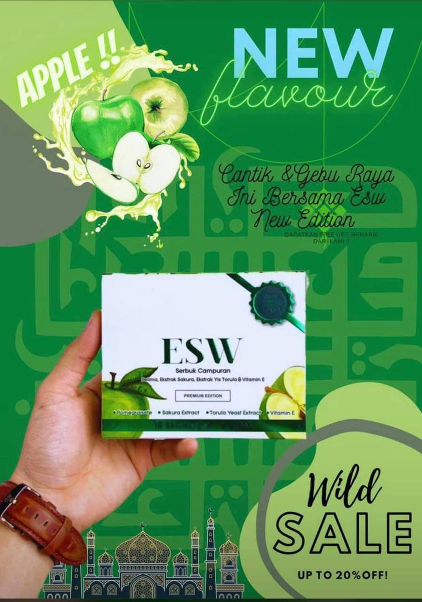 Tiqah V Twitter Wow Epal Edition Raya Is Coming Diperkaya Dengn Buah Epal Hijau Korang Mesti Dah Tahu Kan Khasiat Epal Hijau Untuk Skin Bestnya Tak Sabar Tunggu Launch