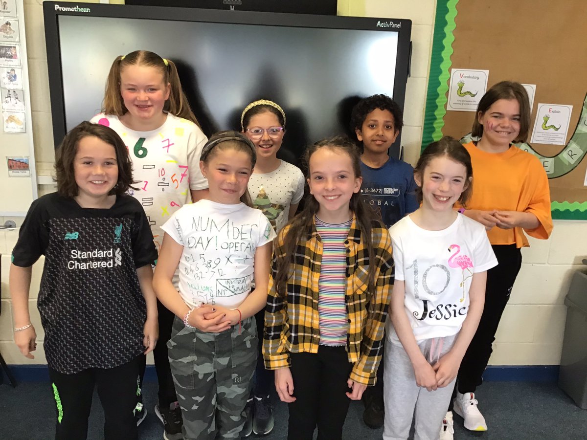 Today we are celebrating Number Day and raising money for NSPCC 💯 Happy Number Day everyone! 🤓