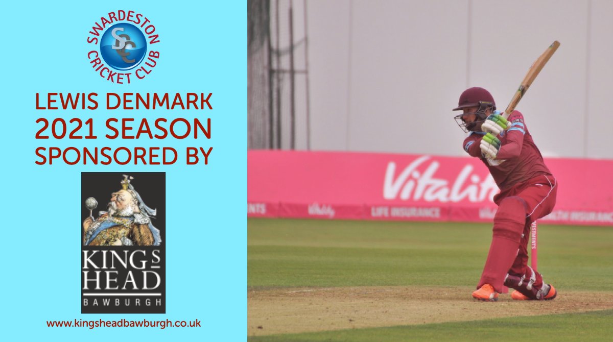 Swardeston CC (@swardestoncc) on Twitter photo Very pleased to welcome <a href="/BawburghKingsHd/">Kings Head Bawburgh</a> to our list of 2021 player sponsors. They will sponsor <a href="/Lewey_Denmark/">Lewis Denmark</a> for the 21 season. The Kings Head is an award winning restaurant and luxury B&B. Holders of 2 AA rosettes and 4 AA gold stars.
Find out more: swardestoncc.co.uk/sponsors/2021-โฆ Very pleased to welcome <a href="/BawburghKingsHd/">Kings Head Bawburgh</a> to our list of 2021 player sponsors. They will sponsor <a href="/Lewey_Denmark/">Lewis Denmark</a> for the 21 season. The Kings Head is an award winning restaurant and luxury B&B. Holders of 2 AA rosettes and 4 AA gold stars.
Find out more: swardestoncc.co.uk/sponsors/2021-โฆ