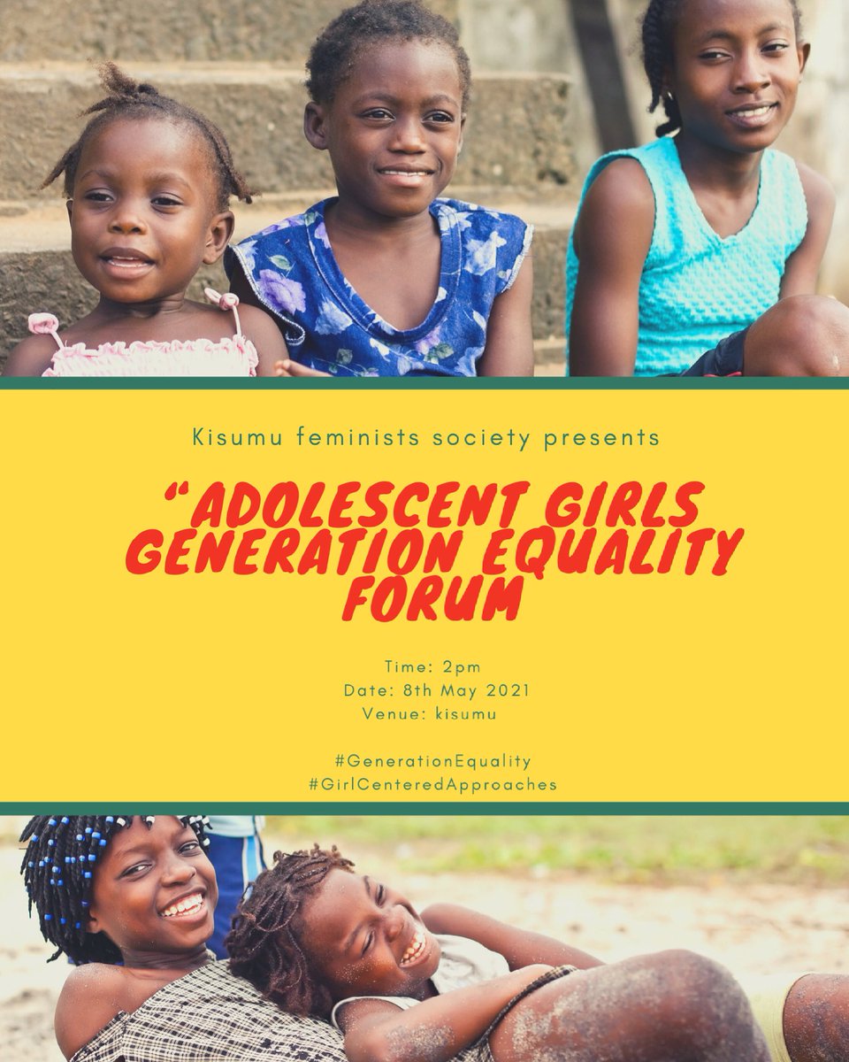 Tomorrow from 2pm, we meet to discuss how best girls can be engaged in the upcoming Generation Equality Forum in Paris, France. You can join the conversation both online and offline depending on your location and see you there. 
#generationequality 
#beijing25
