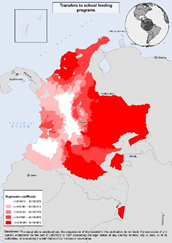 Geographically-weighted regressions to inform  #EDplanning and prioritization of programmes. Decided on a school-feeding programme? Where could it be implemented first, in the roll-out? With brilliant insights from  @mherreragomez