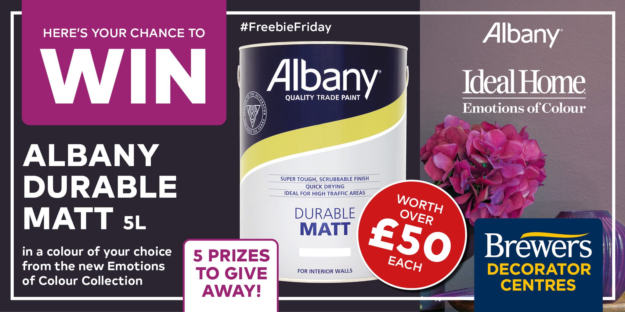 Brewers Decorator Centres on Twitter "It's FreebieFriday! We're