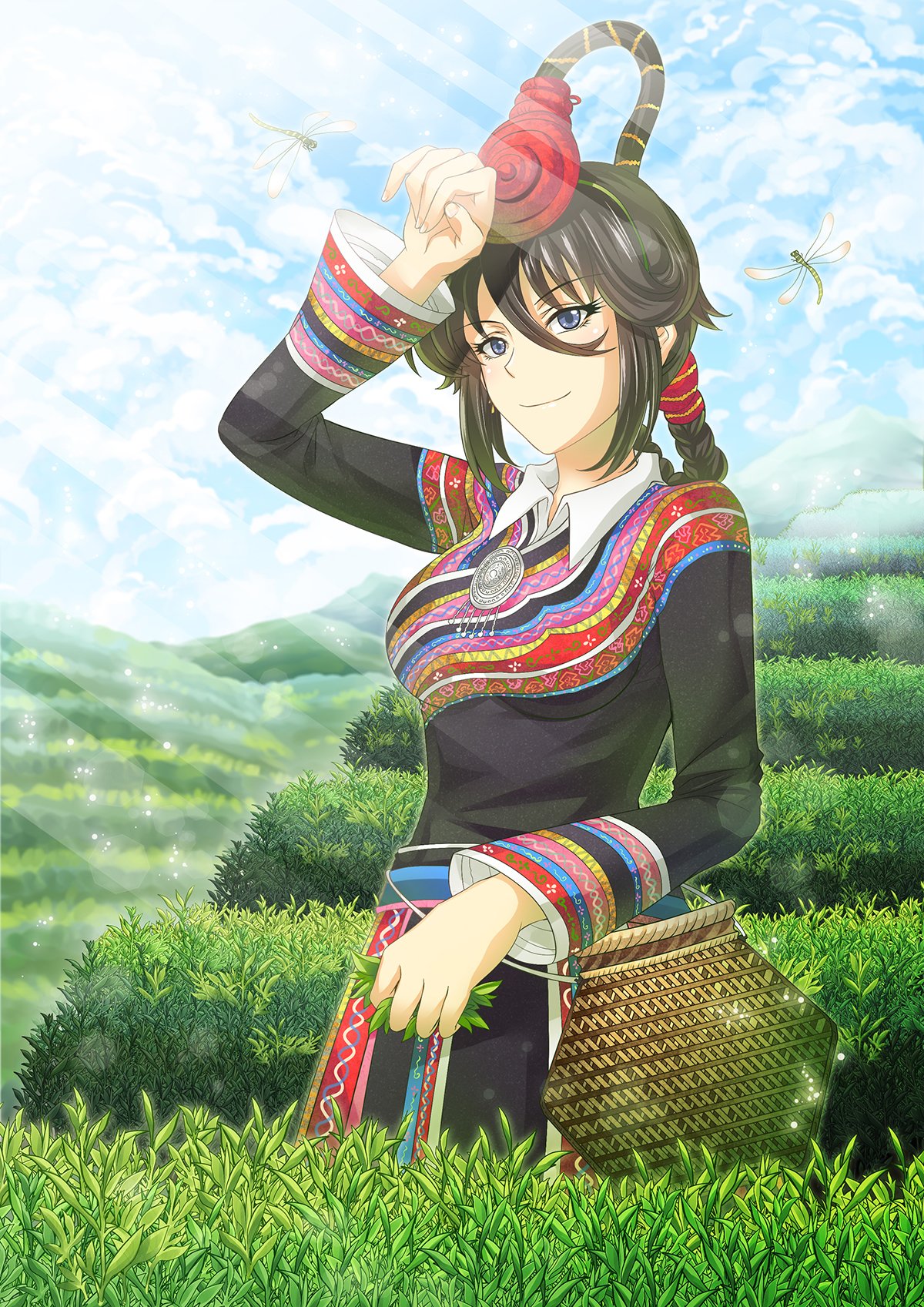 中国漫画館 中国民族娘 第1弾はやはりこの娘です 漢族娘です 漢族は中国の人口の94 を占めています それ以外の民族は少数民族と呼ばれております 服装の西洋化により 漢服 は今なかなか見れなくなりましたが 最近漢服ブームのお陰で 改良漢服を