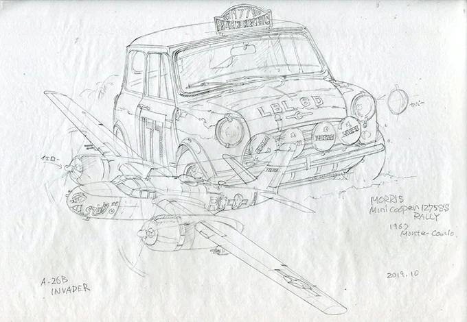 スケールアビエーション挿絵過去作 
