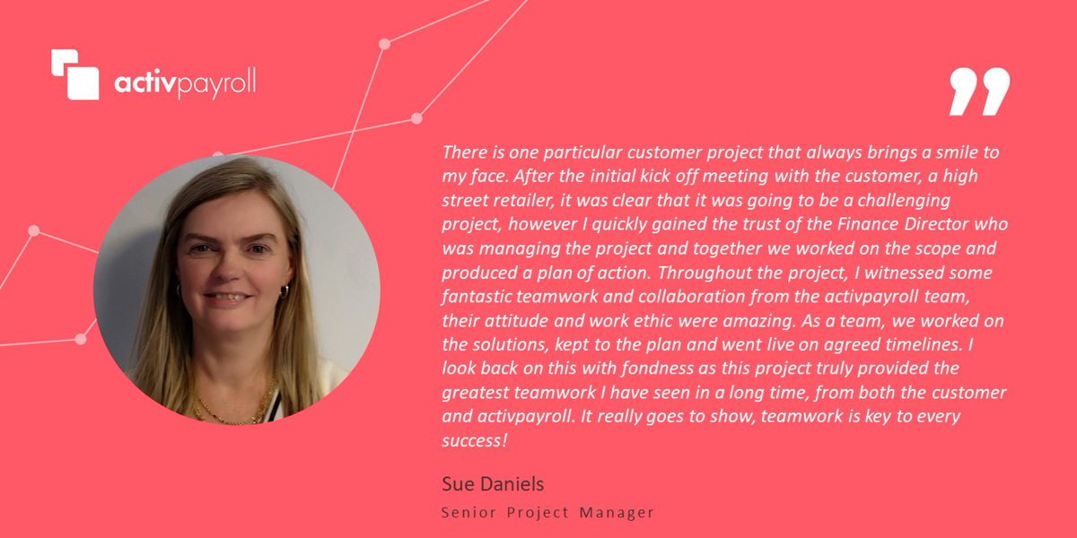 Happy Friday from Manchester😃🇬🇧 This week we are hearing from Sue, our Senior Project Manager who has recently made the move from our #Edinburgh team to join our new office in #Manchester! Today she tells us about one of the most memorable projects she has worked on💬.