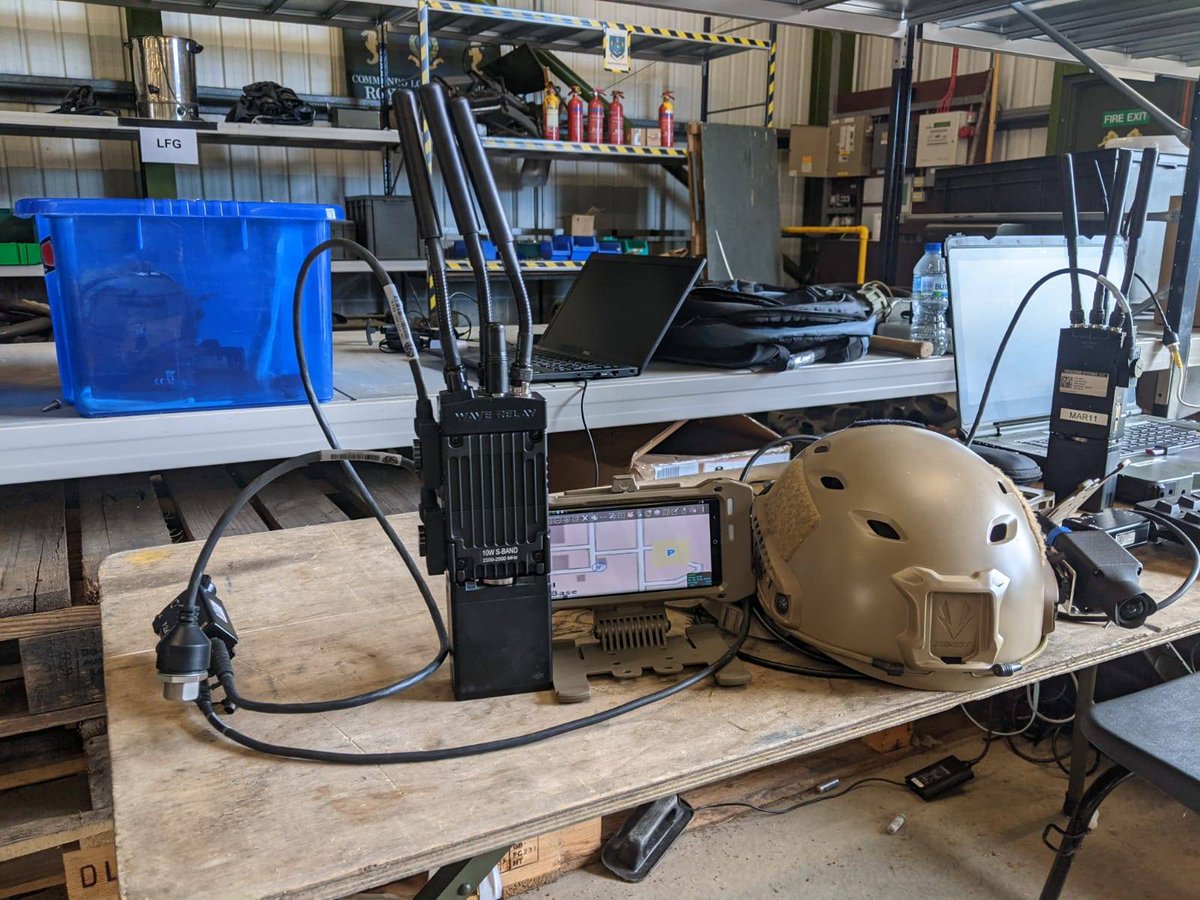 Another first was the trialling of an Inertial Visual Navigation System working with industry on technical solutions to provide PNT in a GPS denied environment. #MarWorks