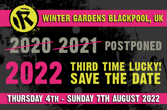 REBELLION 2021 - Postponed. Gutted. No Insurance, No Guidelines, No Re-Entry, No Guarantees = NO FESTIVAL. Full statement here: rebellionfestivals.com/news/item/136-…