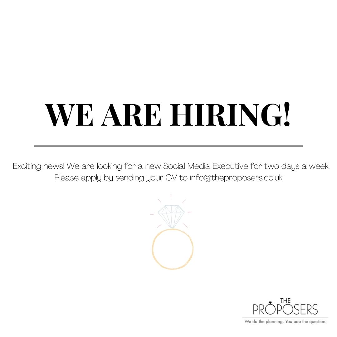 Come and work with us!

Send your application to info@theproposers.co.uk