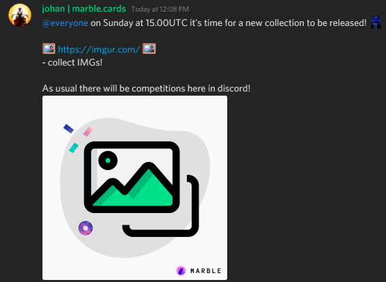 justtanalien's tweet photo. @marble_cards is releasing a new update this Sunday!!!! https://t.co/YRHAxEQX7c