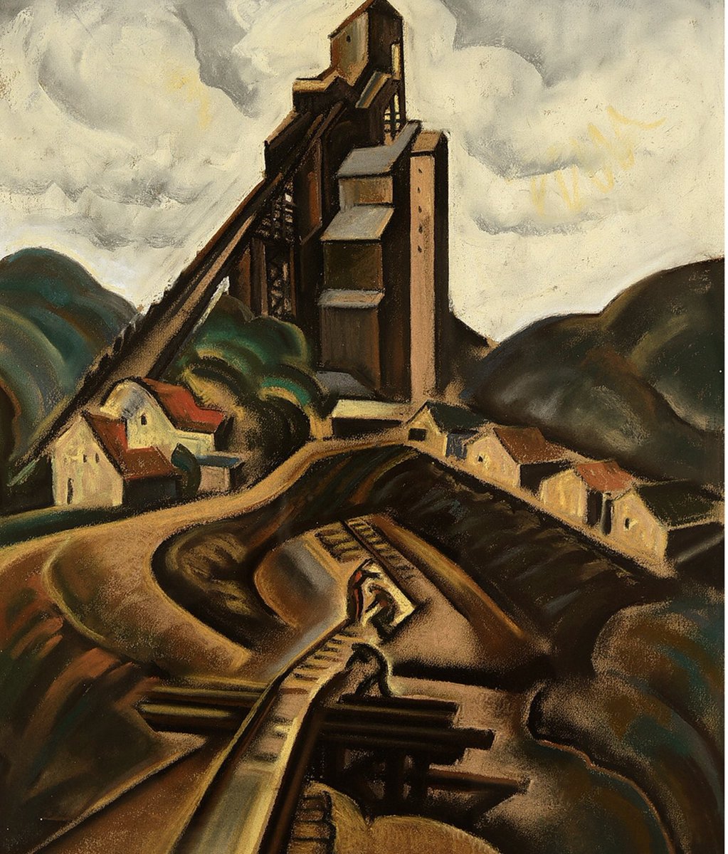 Factory by William J. Scott (1870 - 1940)