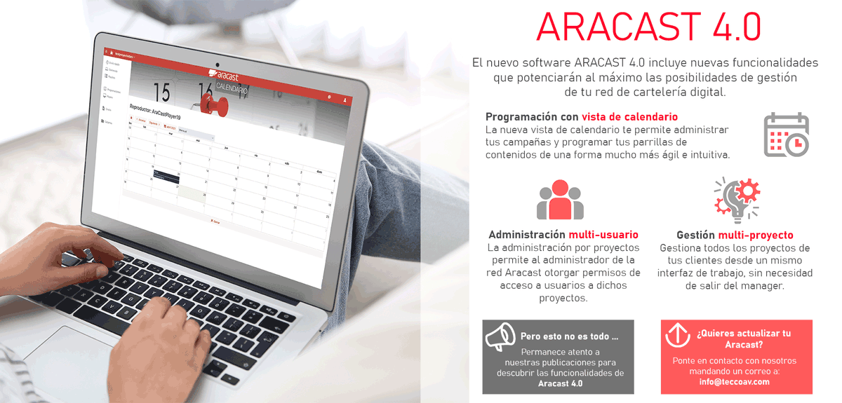Aracast tweet media