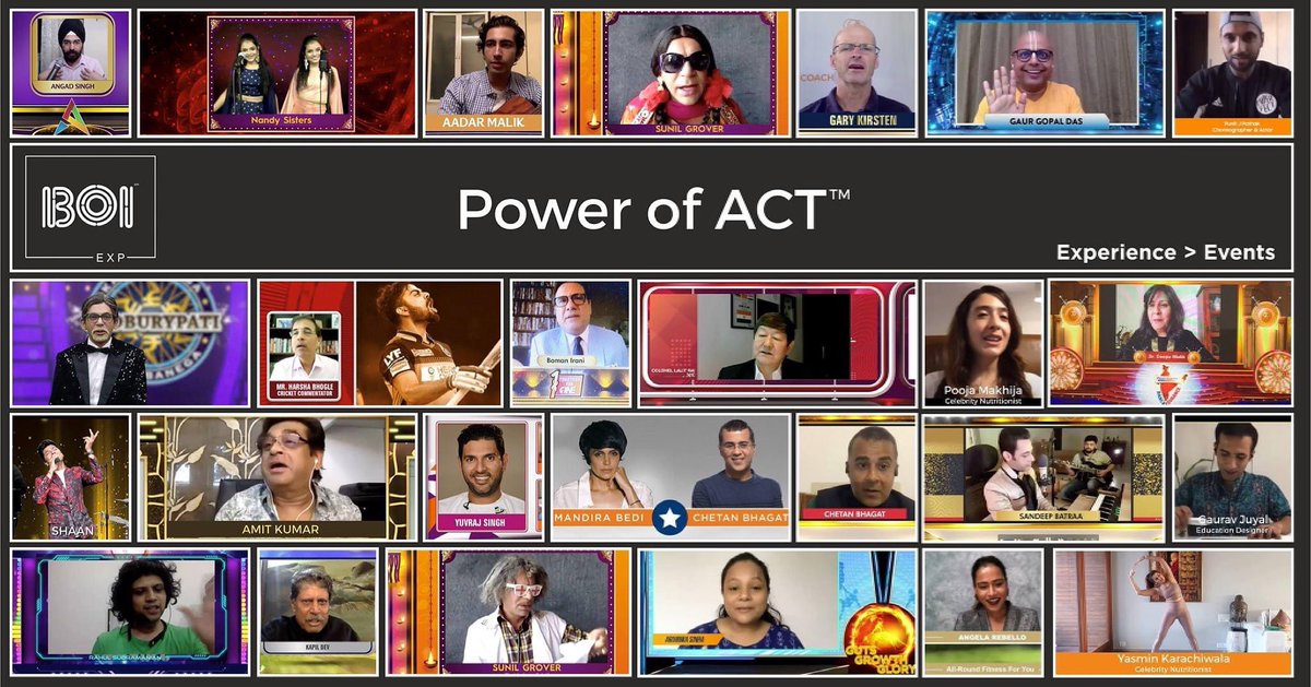 boiexp's tweet photo. The Power of ACT&amp;I
147 Virtual Events
50 ACT&amp;I Engagements
1  Objective.
To enhance brand experiences for audiences by collaborating with an impressive variety of Artists, Celebrities ,Talent and Influencers .#virtualevents #experiencemorethanevents #act https://t.co/NUAJQGTFrR