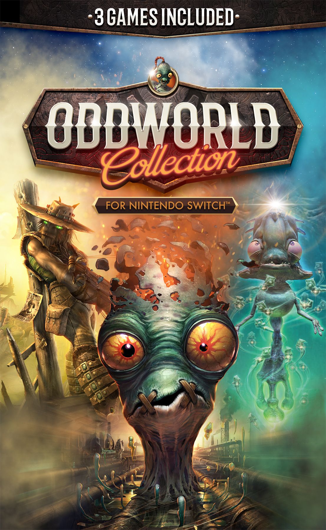 Fecha lanzamiento Oddworld Collection Nintendo Switch