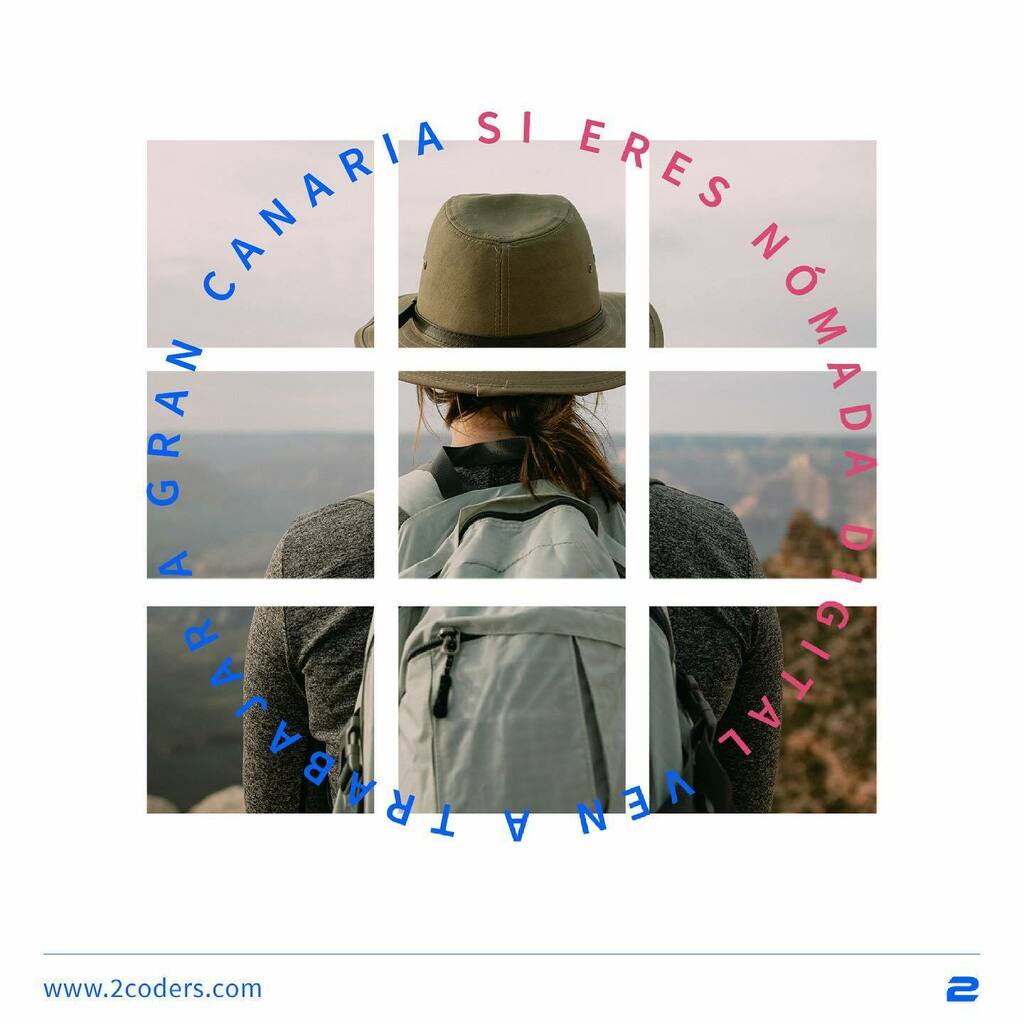 2coders's tweet image. Canarias es el destino ideal para los nómadas digitales🏝️💻 Por ello la @spegc lanza una guía destinada a profesionales de este sector con el fin trabajar en Gran Canaria. En #2Coders nos sumamos a esta iniciativa y hemos creado un artículo explicando… instagr.am/p/COkQtRol9CR/