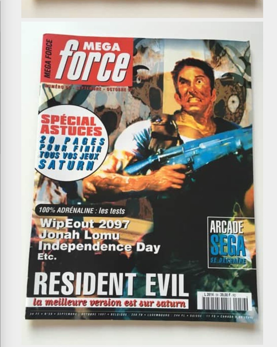 MEGAFORCEMAG's tweet photo. Résident evil village sort aujourd'hui. Retour 24 ans en arrière ou MEGA Force avait testé le premier opus.
#capcom #residentevil #residentevilvillage #magazine #megaforceofficiel #sega #segasaturn https://t.co/s6U9okJYGs