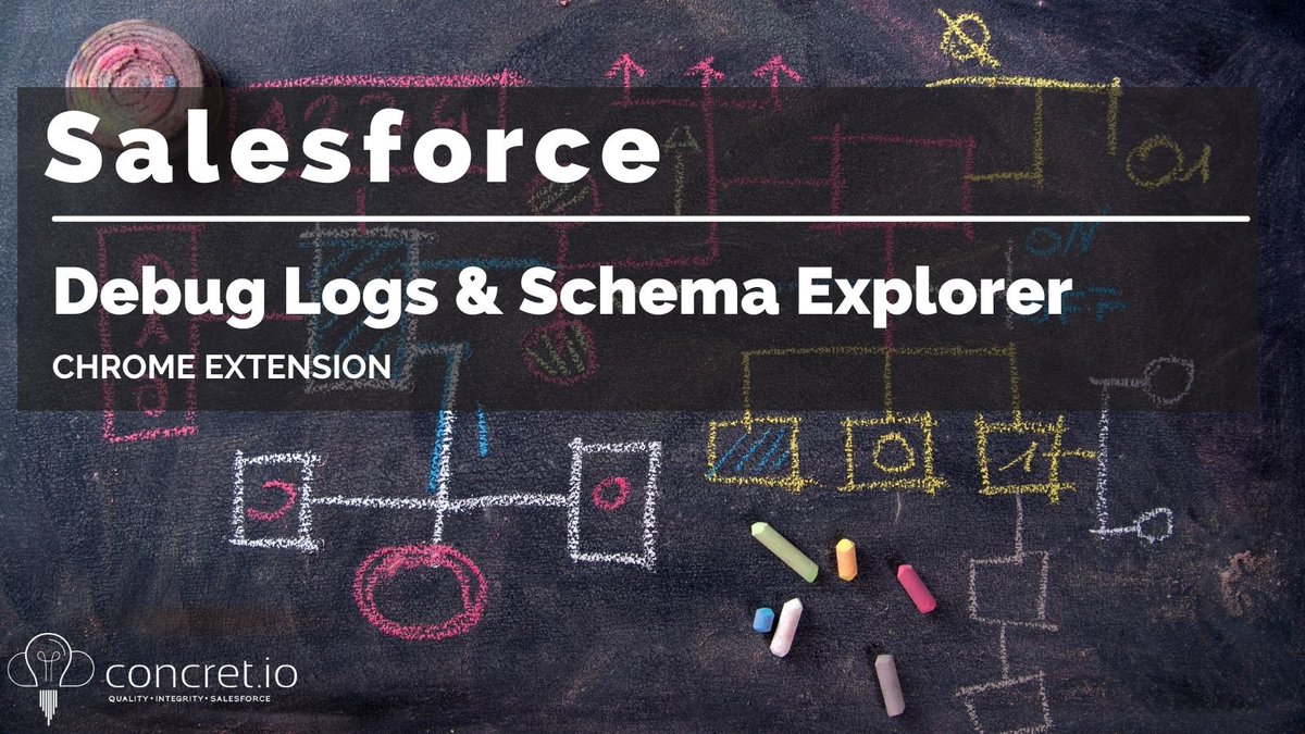 concretios's tweet image. Blogged: Salesforce Debug Logs &amp;amp; Schema Explorer

concret.io/company/salesf…

#Salesforce #DebugLogs #SchemaExplorer #ChromeExtension BestSalesforceChromeExtension #Concretio #ConcretioApps