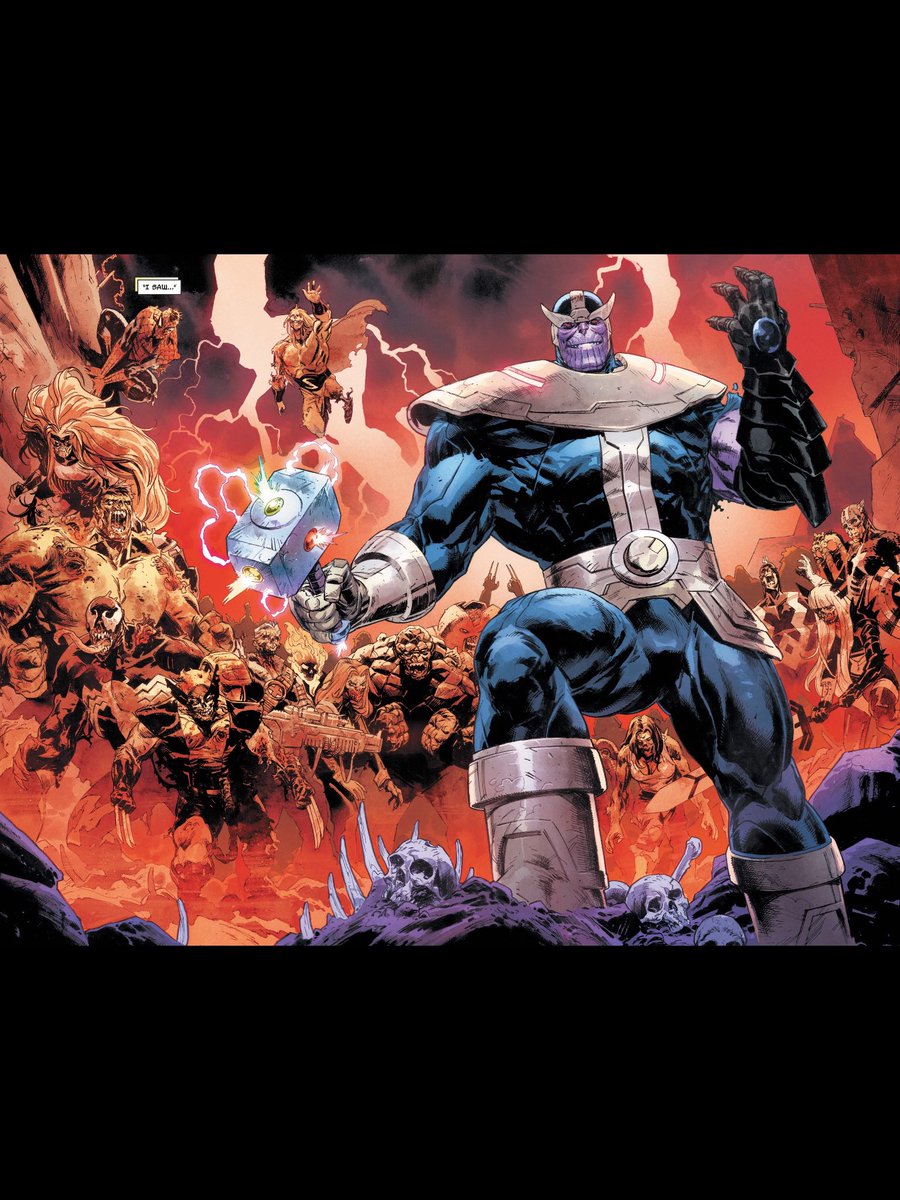 Reading Donny Cates Thor and they alluded to this nigga Thanos putting the infinity gems in Mjolnir 

Wtf https://t.co/gTYPauf4x4