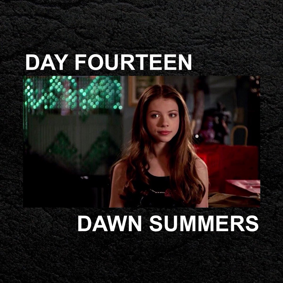 day fourteen: dawn summers