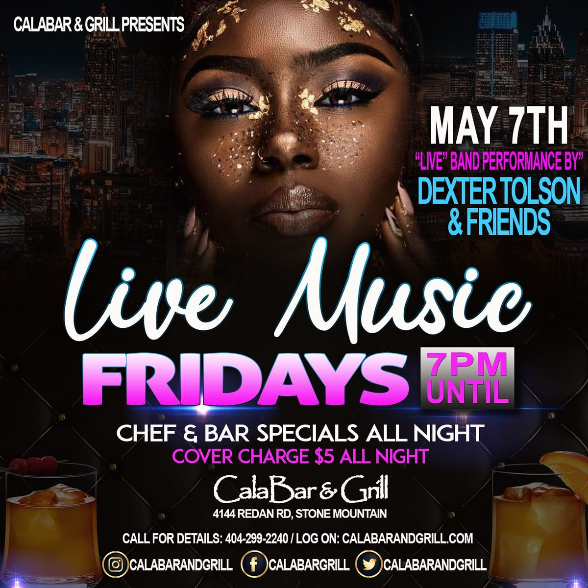Dexter_Tolson's tweet image. #DexerTolson #livemusic #Friday #CalabarandGrill