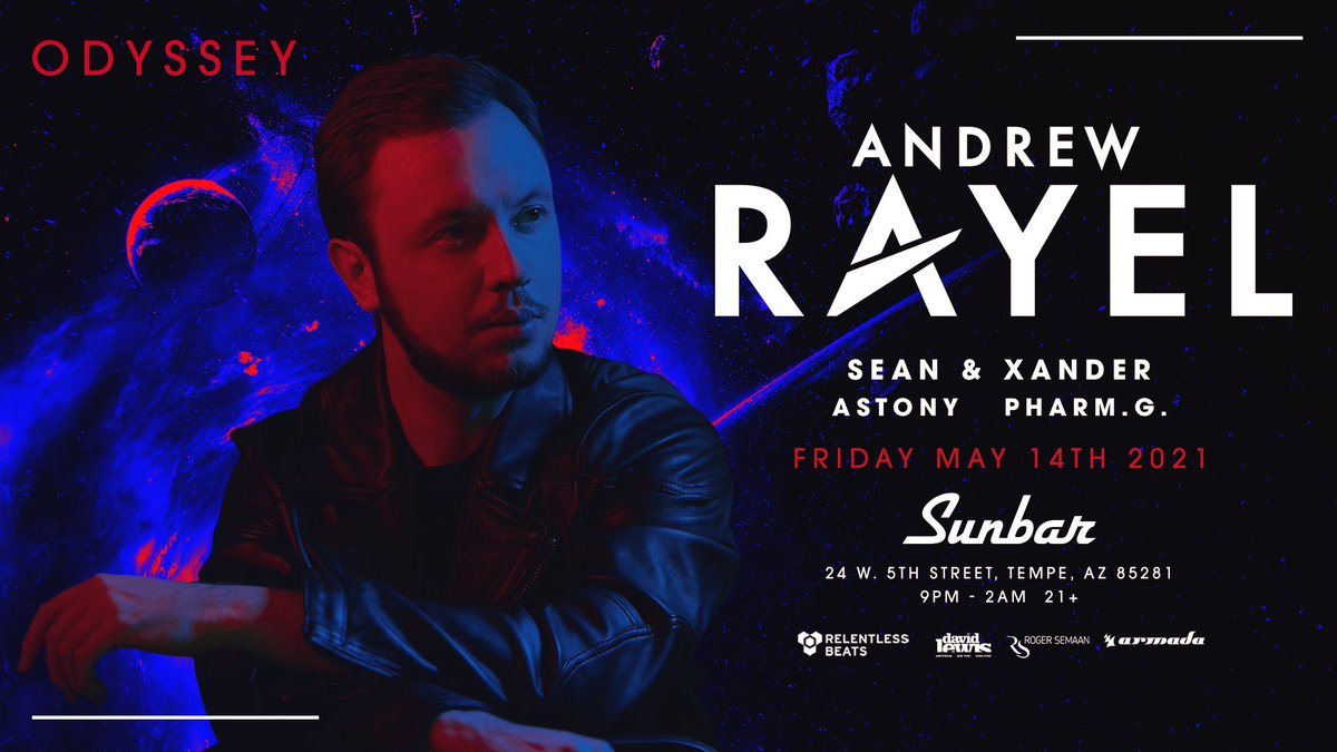 We're so excited to announce our stacked supporting lineup for next Friday's show including @SeanandXander @AstonyOfficial & Pharm.G. ✨ Tickets are going fast so get yours before its too late at rb.ht/Rayel21