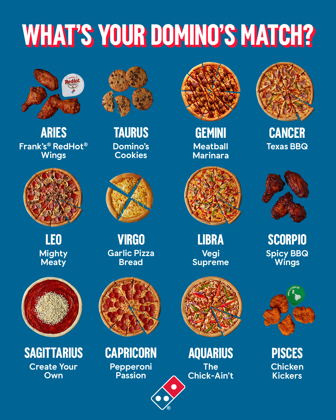 Domino's Pizza Menu: Build Your Own Pizza