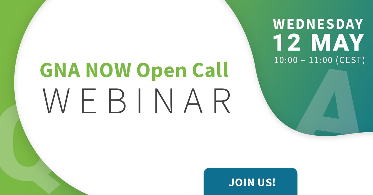 Register now for a GNA NOW #webinar on 12 May and find out about a unique offer for the #AMR community 👉 bit.ly/3eTjGlM #publicprivatepartnership funded by @IMI_JU
#AMRresearch #antimicrobialresistance #antibacterials