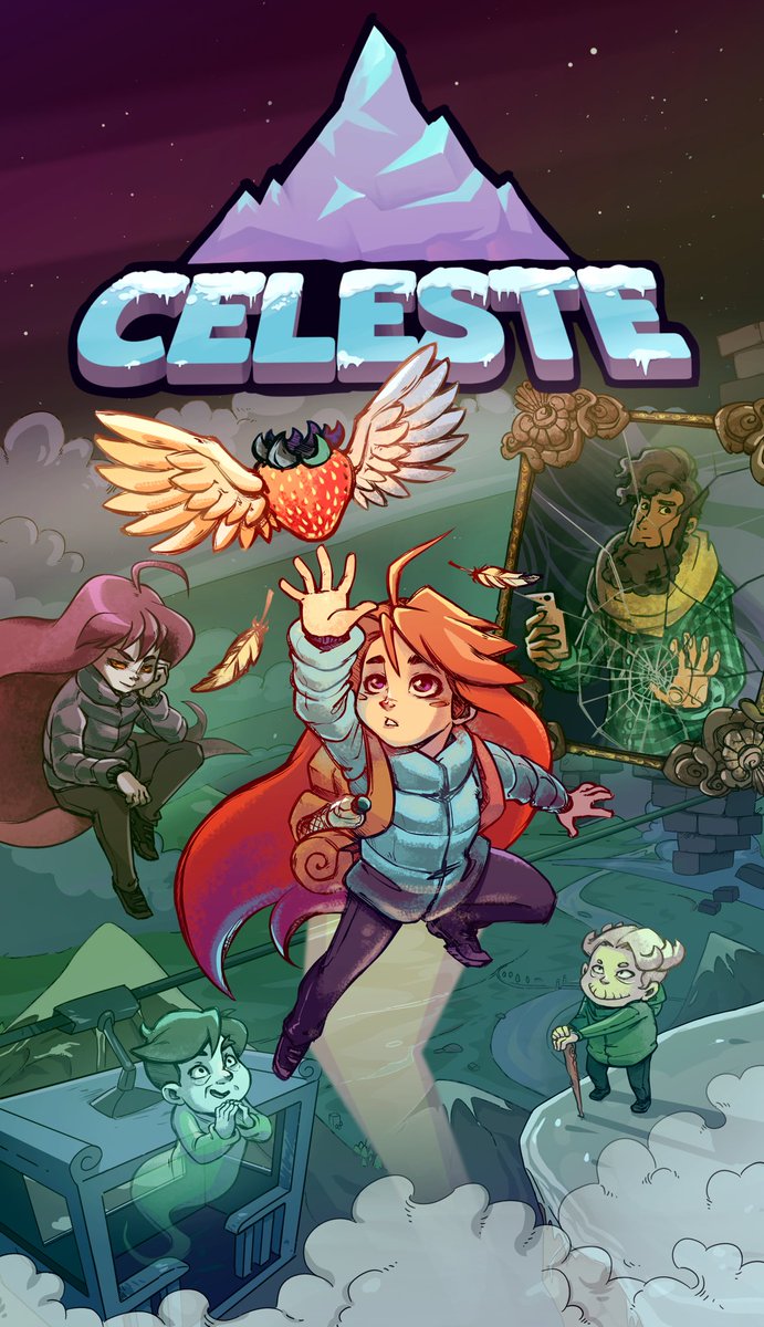 >> CelesteAnother game that made me cry (it doesn't take much to), it's a platformer with a beautiful storyline about someone making their way up a mountain.