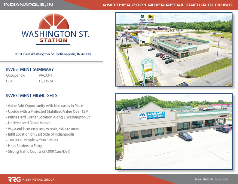 RiserRetail's tweet image. Riser Retail Group Closed Announcement | Indianapolis, IN 
#commercialrealestate #realestate #cre #realestateinvestor #investment #retail #investmentproperty #cashflow #marketing  #NNNNNN #NNN  #Shadowanchoredm